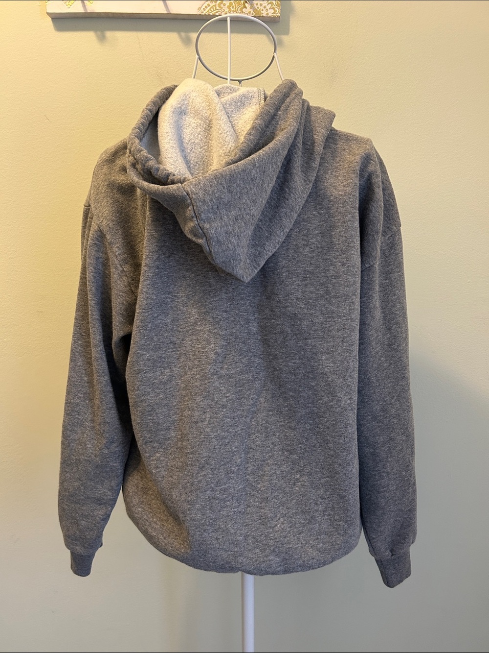 Peanuts Gray women’s Zip Hoodie with Snoopy, Woodstock & Red Doghouse Details - Picture 3 of 8